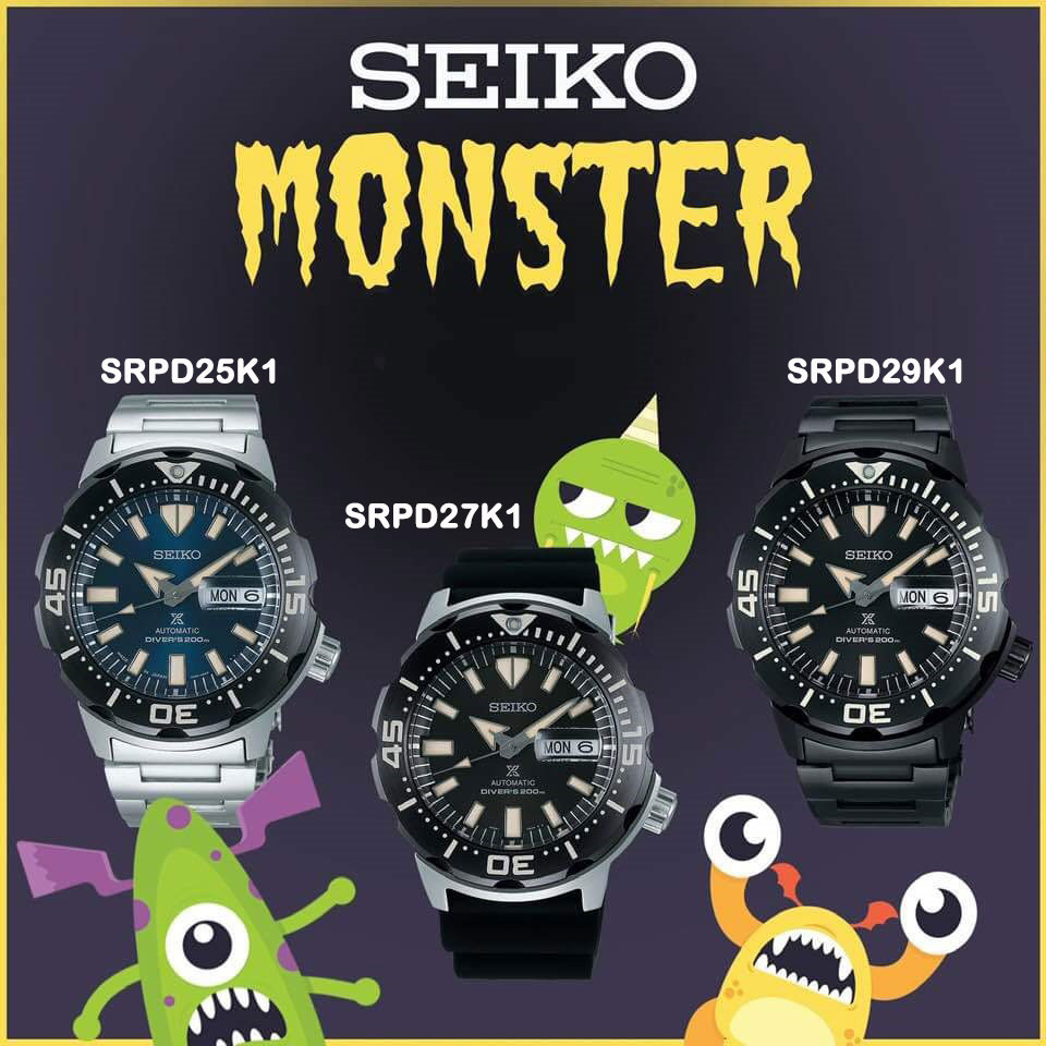 Seiko monster srpd25k1 hot sale