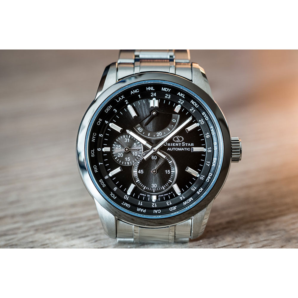 Orient star best sale world time